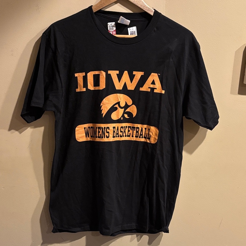 Iowa Women's Basketball Black T-Shirt